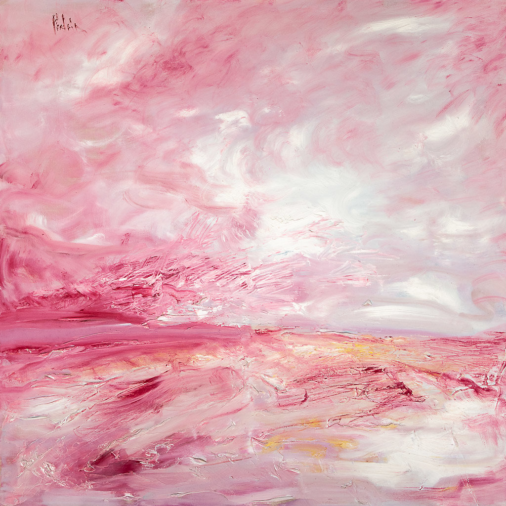 Oeuvre rouge de Chris Poidevin