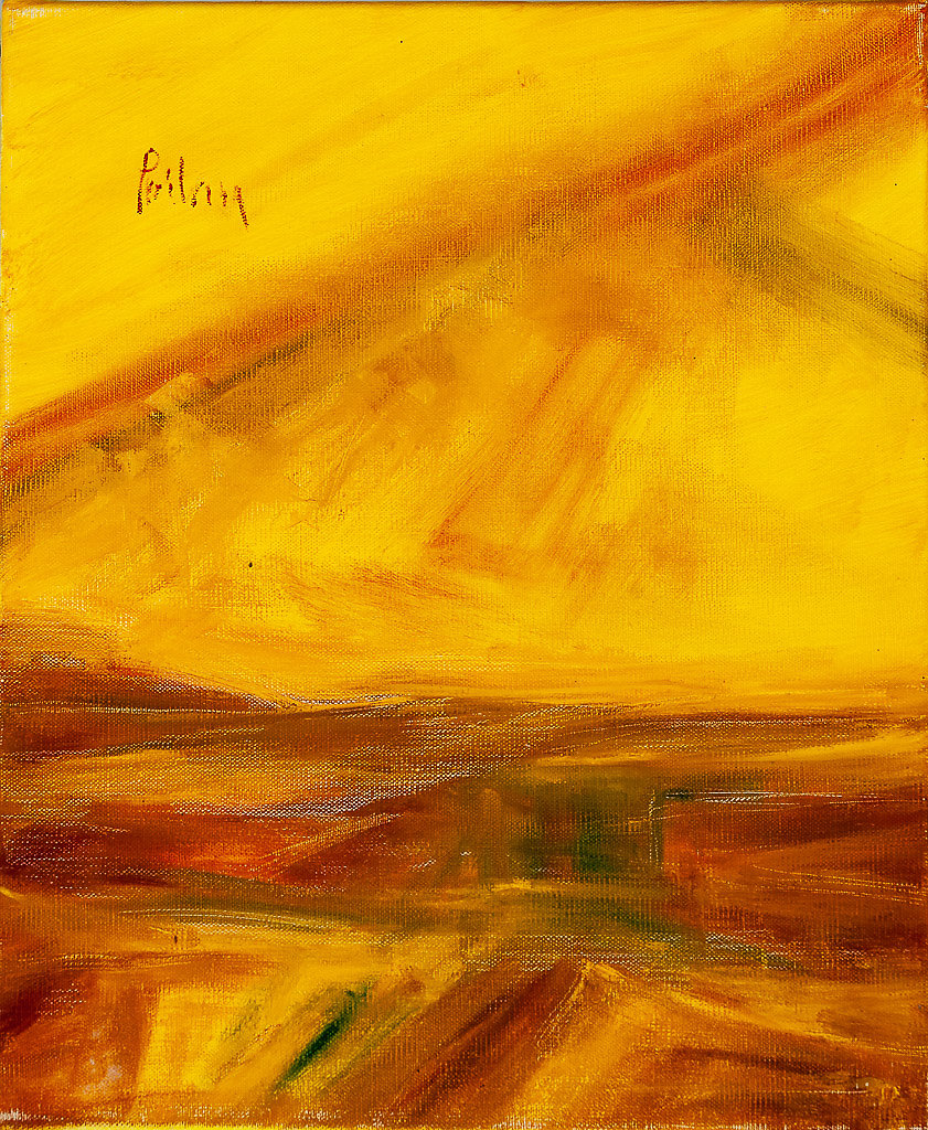 Oeuvre jaune de Chris Poidevin